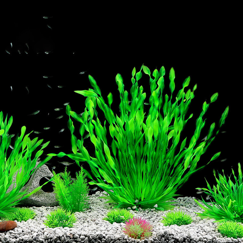 Aquarium Planted Seeds - Plantas Artificiais para Aquário 13/23/32/36/40cm, Grama