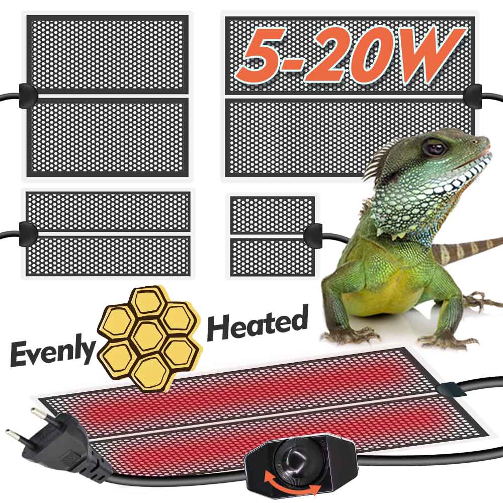 Planted Aquarium Heater - 5-20w réptil esteira de calor plantas
