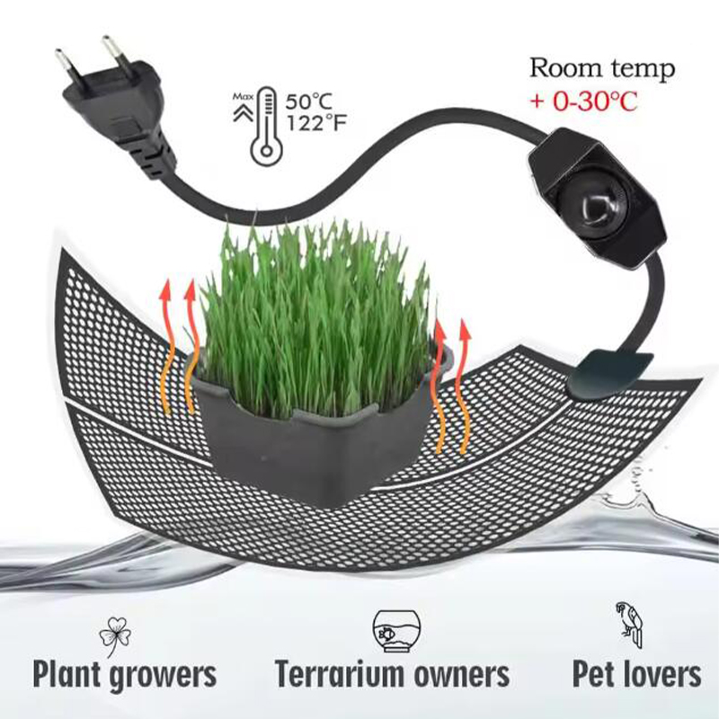 5-20w réptil esteira de calor  - Planted Aquarium Heater avaliação e preço
