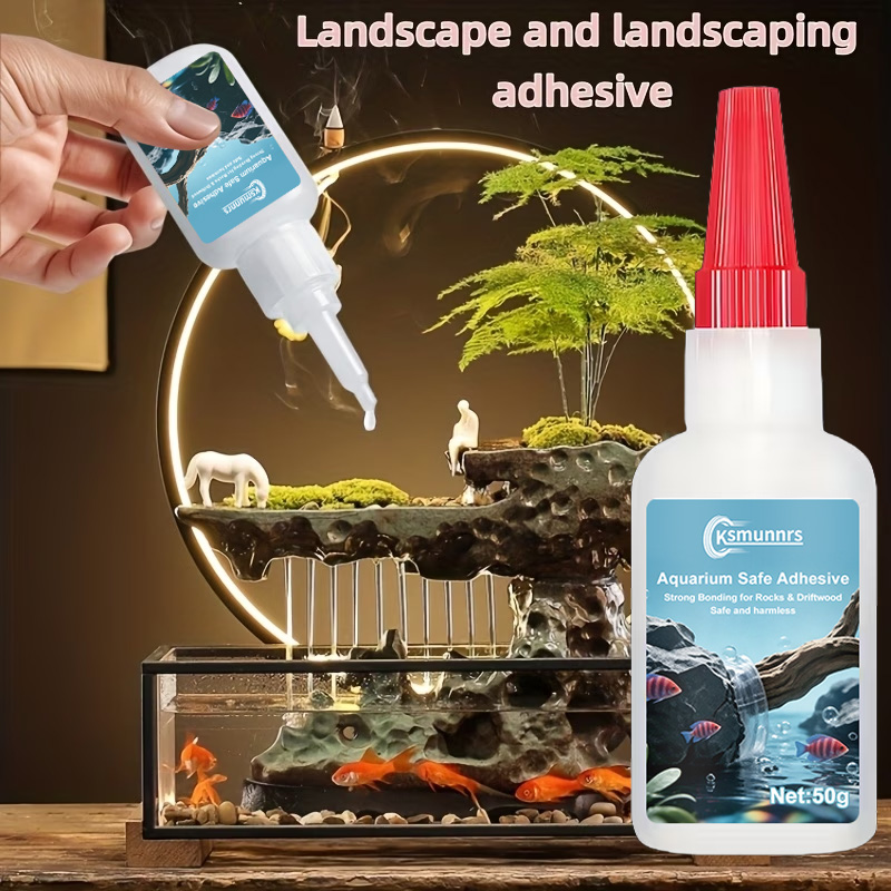 Cola para Paisagismo de Aquári - Planted Aquarium With Driftwood avaliação e preço