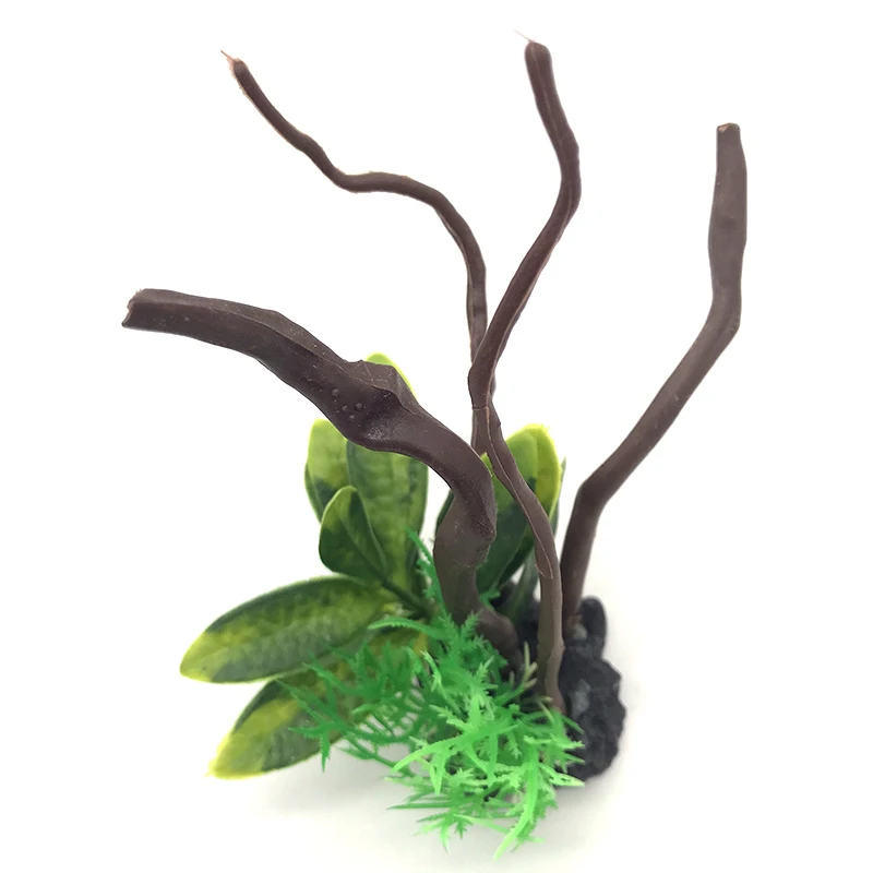 Simulado Peixes Decorações De  - Aquarium Planted Wood avaliação e preço