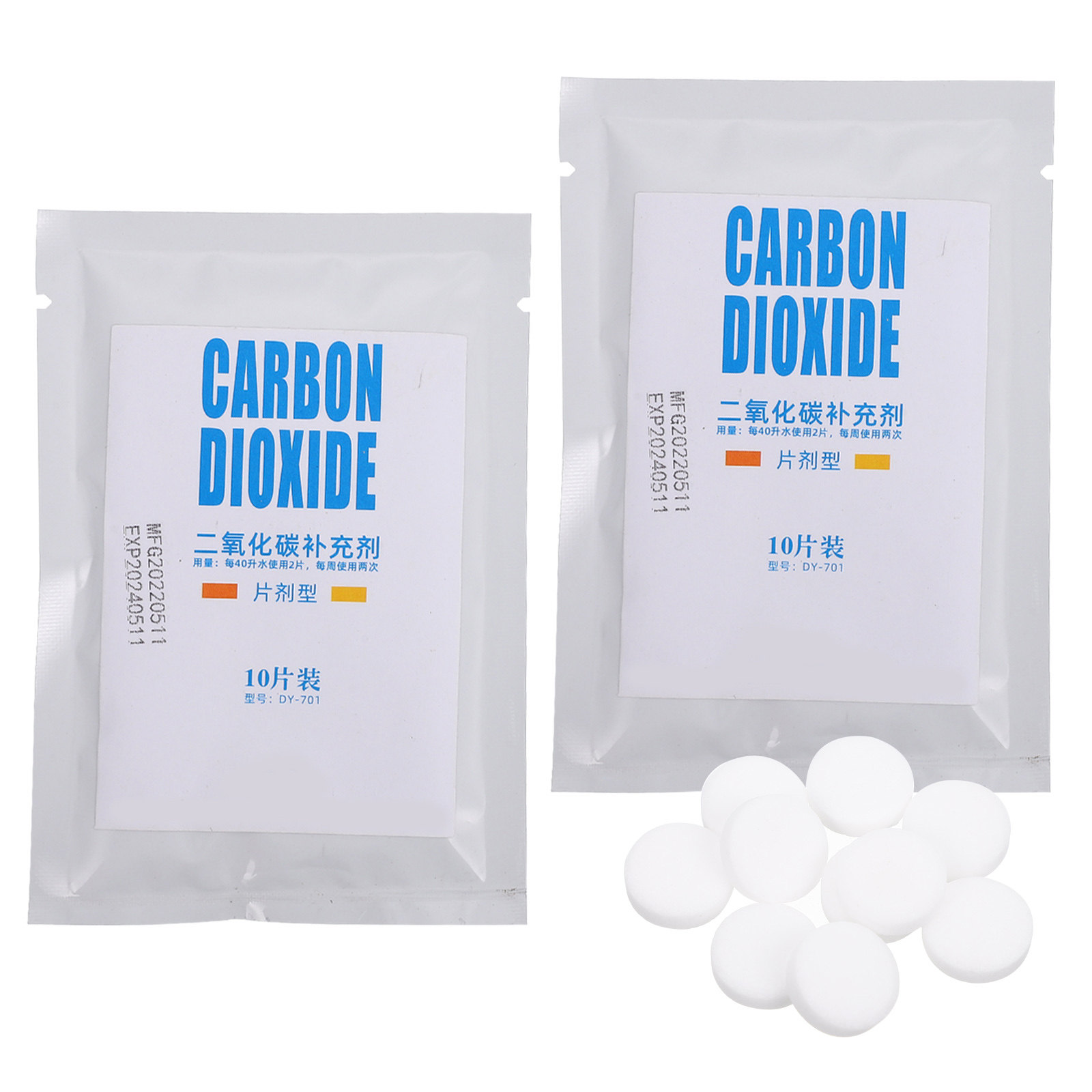 2 Sacos de Comprimidos de CO2  - Planted Aquarium Hours avaliação e preço