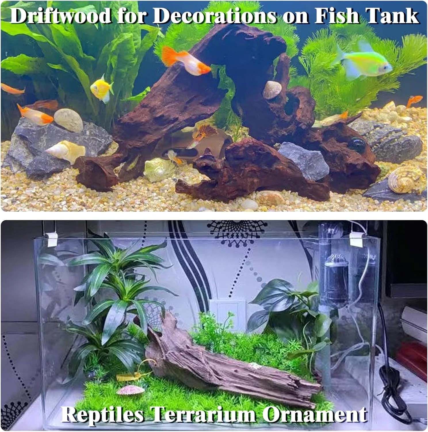 15-20CM 1 Peça de Madeira Natu - Aquarium Planted Wood avaliação e preço