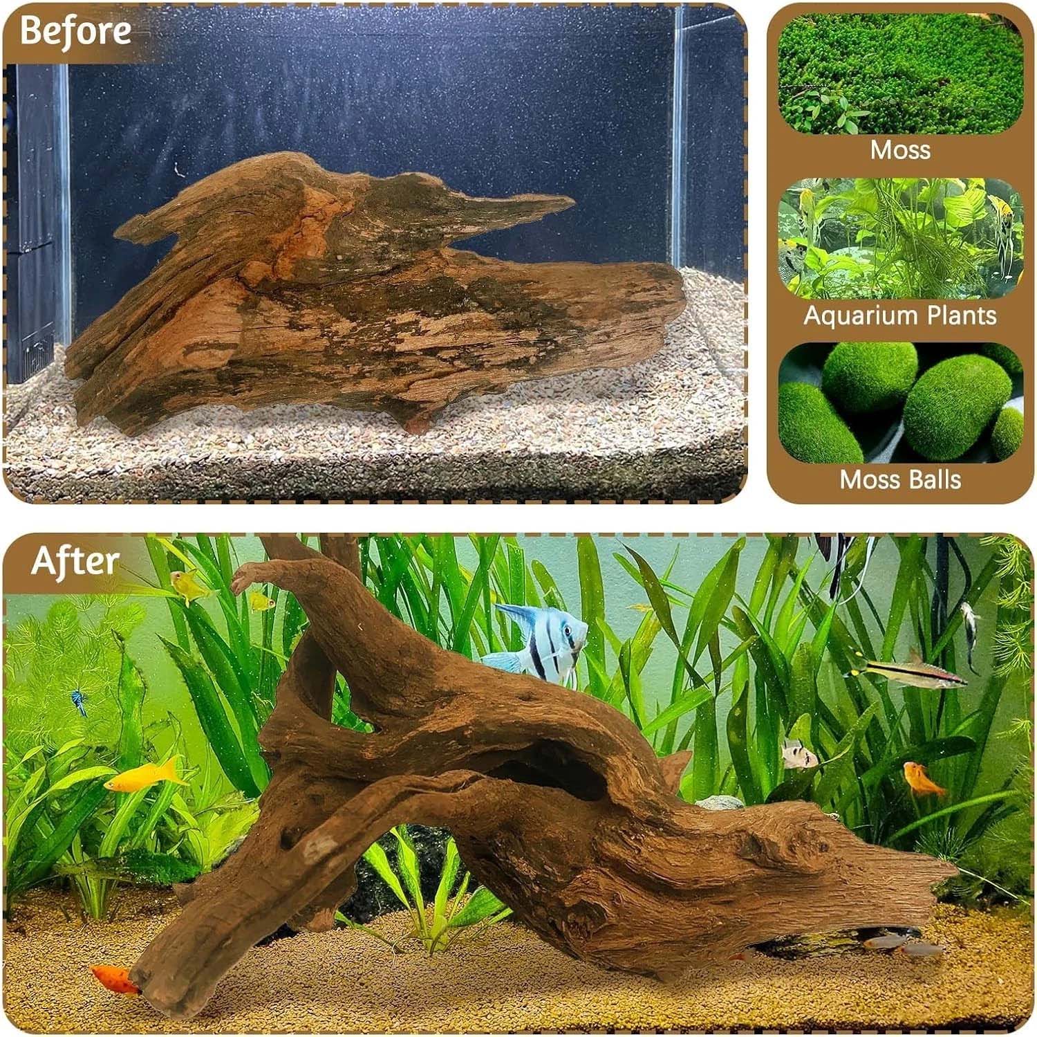 15-20CM 1 Peça de Madeira Natu - Aquarium Planted Wood avaliação e preço
